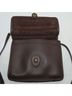 Coach 100% Leather Solid Brown Leather Shoulder Bag One size - photo 10