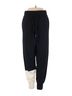 Monse 100% Wool Color Block Black Blue Ivory Sweatpants Size XS - photo 1