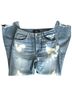 3x1 Solid Blue Jeans Size 27 waist - photo 16