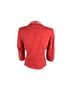 Elie Tahari 70% Linen 27% Viscose 3% Elastane 100% Polyester Orange Jacket Size M - photo 2