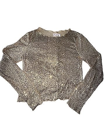 Audrey Parks x Francesca's Long Sleeve Blouse (view 2)