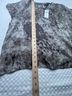 Eileen Fisher 100% Silk Print Multi Color Short Sleeve Blouse Size XL - photo 4