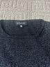 Eskandar Black Silver Cashmere Pullover Sweater One size - photo 3