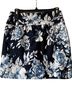 S.C. & Co. Floral Blue Skort Size S - photo 1