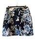 S.C. & Co. Floral Blue Skort Size S - photo 2