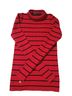 Ralph Lauren Stripes Red Black Turtleneck Sweater Size S - photo 1