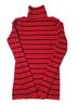 Ralph Lauren Stripes Red Black Turtleneck Sweater Size S - photo 2