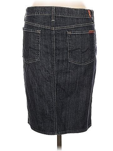 7 For All Mankind 7 For All Mankind Denim Skirt (view 2)