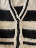 Steve Madden Stripes Black White Cardigan Size M - photo 4