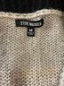 Steve Madden Stripes Black White Cardigan Size M - photo 3