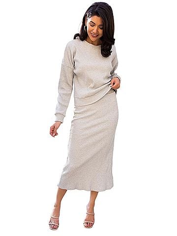 NeeSee's Dresses Midi Casual Skirt (view 2)