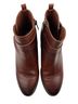 Vince Camuto 100% Leather Brown Ankle Boots Size 8 - photo 2
