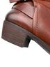 Vince Camuto 100% Leather Brown Ankle Boots Size 8 - photo 9