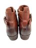 Vince Camuto 100% Leather Brown Ankle Boots Size 8 - photo 10