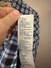 Hollister 100% Cotton Checkered-gingham Blue White Button-Down Shirt Size XL - photo 6