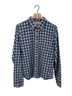 Hollister 100% Cotton Checkered-gingham Blue White Button-Down Shirt Size XL - photo 1
