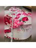 B. Smart 100% Polyester Floral Pink White Cocktail Dress Size 9 - photo 9