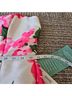 B. Smart 100% Polyester Floral Pink White Cocktail Dress Size 9 - photo 8