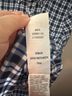 Hollister 100% Cotton Checkered-gingham Blue White Button-Down Shirt Size XL - photo 5