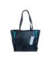 Minicci 100% Leather Blue Leather Tote One size - photo 1