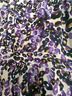 Diane von Furstenberg 100% Polyester Leopard Print Purple Black Active Dress Size M - photo 12