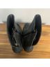 John Fluevog 100% Leather Black Silver Wedges Size 11 - photo 6