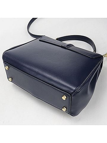 Céline CELINE Celine Handbag 188003BEY 2-Way Small Bag 16 (Seize) Women's Navy (view 2)