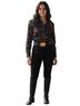 Ralph Lauren Print Black Multi Color Button-Down Shirt Size 1X - photo 1