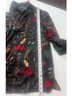 Ralph Lauren Print Black Multi Color Button-Down Shirt Size 1X - photo 3