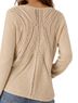 White + Warren 100% Cotton Solid Tan Casual Sweaters Size M - photo 2