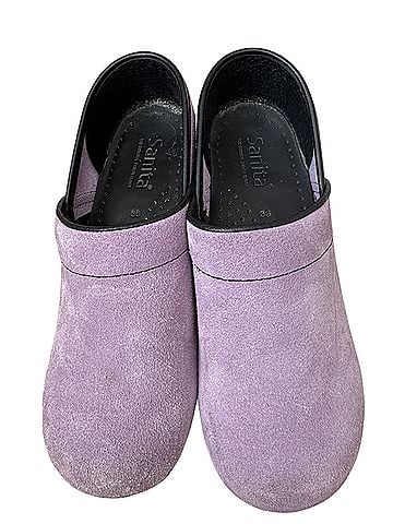 Sanita Lilac Suede Clog Mule/Clog (view 1)