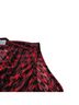 Kathy Ireland Floral Red Black Brown Short Sleeve Blouse Size XXL - photo 2