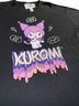 Hello Kitty Black Short Sleeve T-Shirt Size M - photo 2