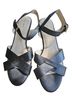 Cole Haan 100% Leather Black Sandals Size 10 - photo 1