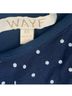 WAYF Polka Dots Blue Cocktail Dress Size XS - photo 4