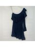 WAYF Polka Dots Blue Cocktail Dress Size XS - photo 3