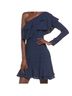 WAYF Polka Dots Blue Cocktail Dress Size XS - photo 2
