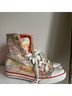 Coach 100% Other Graphic Orange Sneakers Size 6 - photo 8