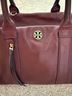 Tory Burch Burgundy Leather Tote One size - photo 6