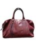 Tory Burch Burgundy Leather Tote One size - photo 1