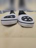 Tory Burch 100% Canvas Black White Flats Size 8 - photo 3