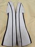 Tory Burch 100% Canvas Black White Flats Size 8 - photo 9