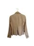 Veronica Beard 63% Linen 34% Viscose 3% Elastane 100% Polyester Solid Tan Blazer Size 6 - photo 2