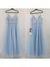 Mac Duggal 100% Polyester Solid Blue Cocktail Dress Size 10 - photo 5