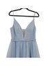 Mac Duggal 100% Polyester Solid Blue Cocktail Dress Size 10 - photo 8