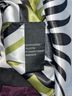 Nicole Floral Black Green White Blouse Size 12 - photo 4