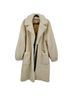 Free People 100% Polyester Solid White Coat Size M - photo 1