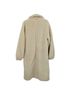 Free People 100% Polyester Solid White Coat Size M - photo 2