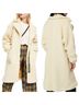 Free People 100% Polyester Solid White Coat Size M - photo 4