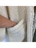 Free People 100% Polyester Solid White Coat Size M - photo 8